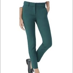 J Crew Cameron Pant Slim Crop 6 Dark Spruce